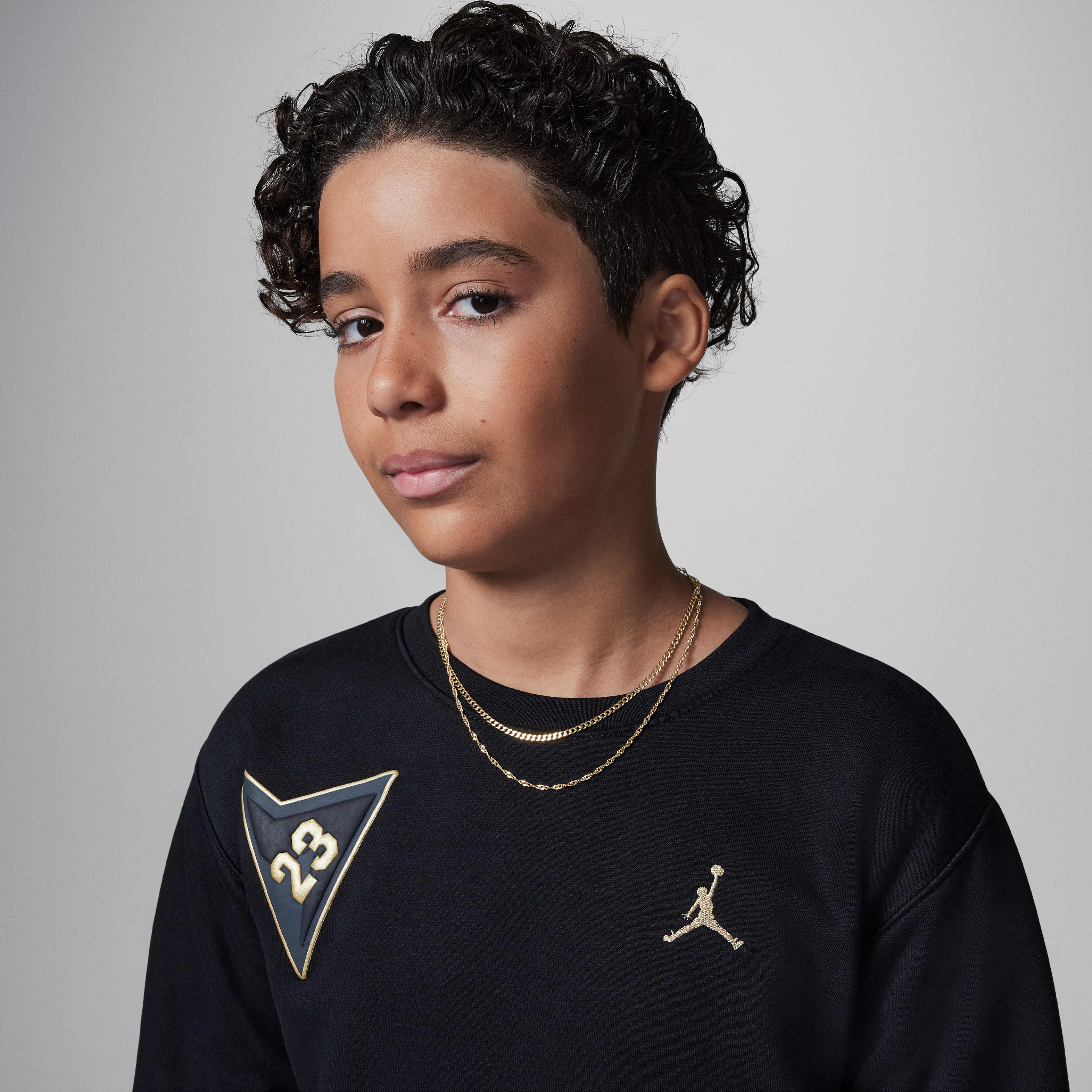 Nike Jordan 'See Me Shine' Older Kids' Crew Top | King's Cross